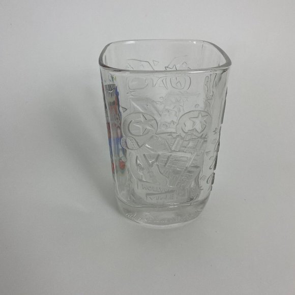 McDonald's 2000 Millennium Celebration Walt Disney World Glass Cup - Picture 2 of 6